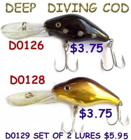 Fishing lures for sale we offer great range of lures Metal, soft plastic  and hard body fishing lures