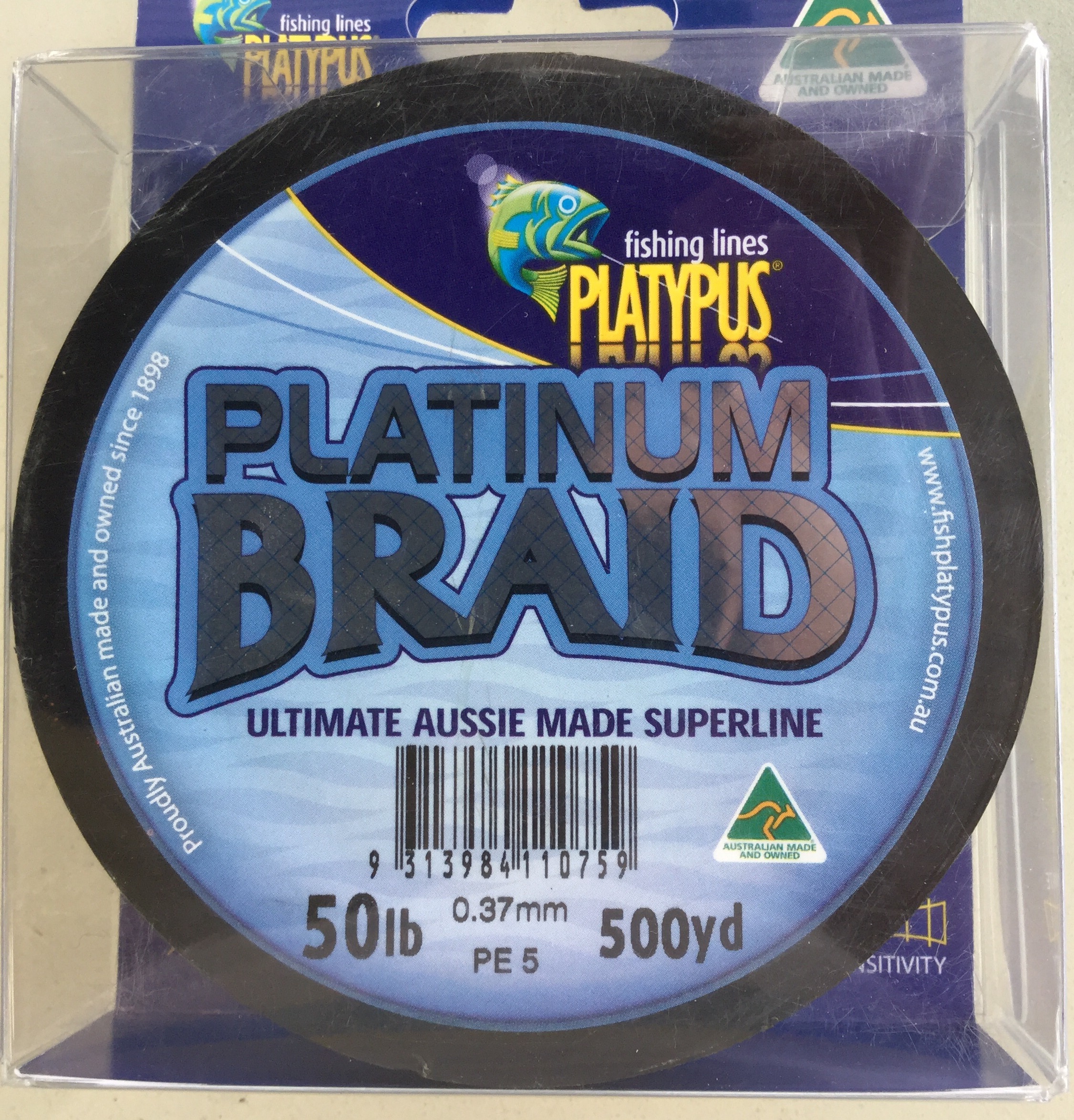 Platypus Platinum Mono Line 300m 4lb